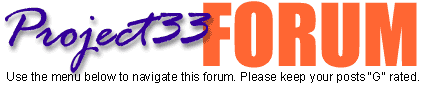 Project33 Forum